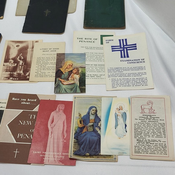 Mid Century Christian Catholic Religious Booklets Pamphlets Prayer Epherma - Picture 8 of 9